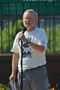 Photo by John P. Kernodle, at July 2010 Y-12 nuclear weapons protest 