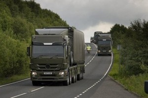 UK nuclear weapons convoy