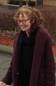 Photo by Buddy Bell, taken of Kathy Kelly on January 23, shortly before she began her 3 month prison sentence